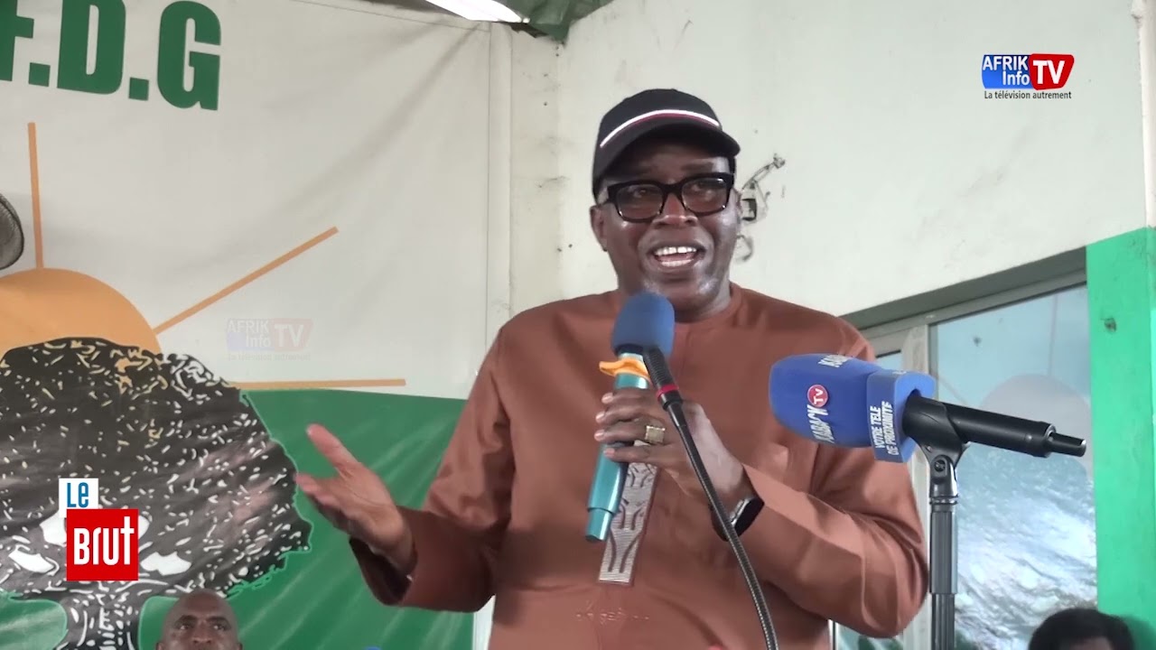 AG - UFDG : Fodé Oussou, vice-président s'adresse aux militants du parti...