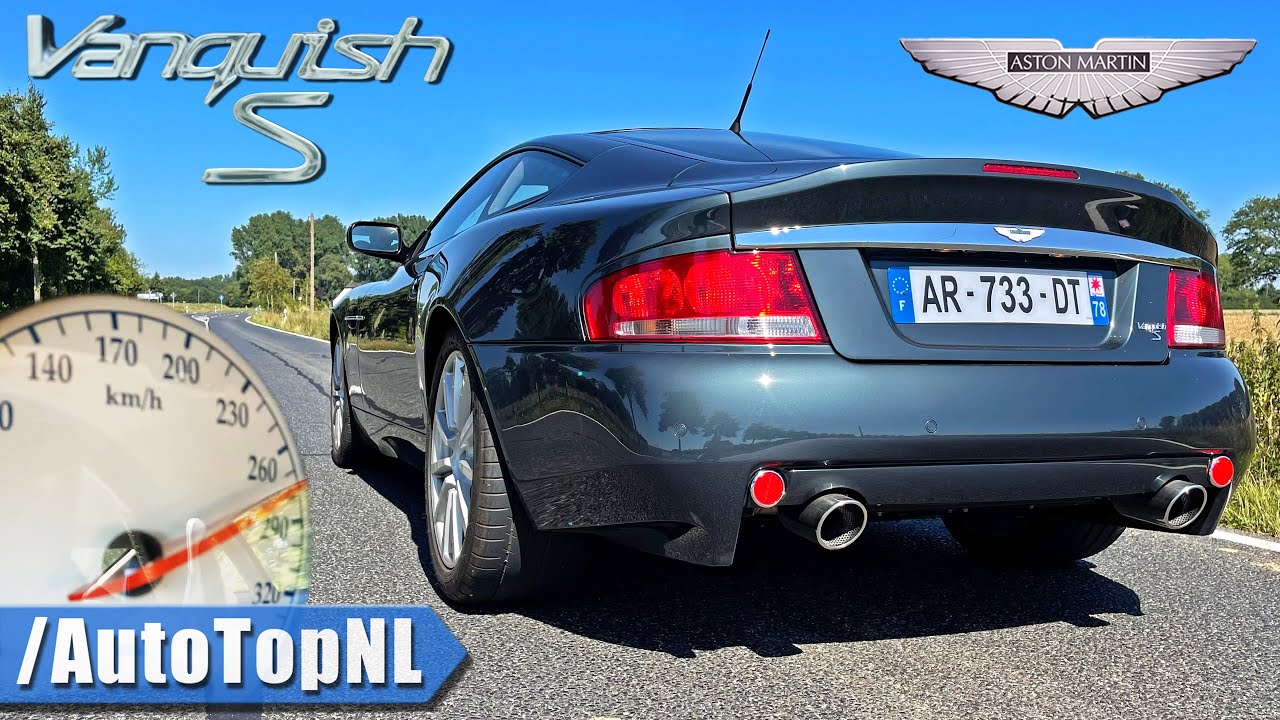 Aston Martin Vanquish S V12 | ACCELERATION SOUND & AUTOBAHN POV by AutoTopNL