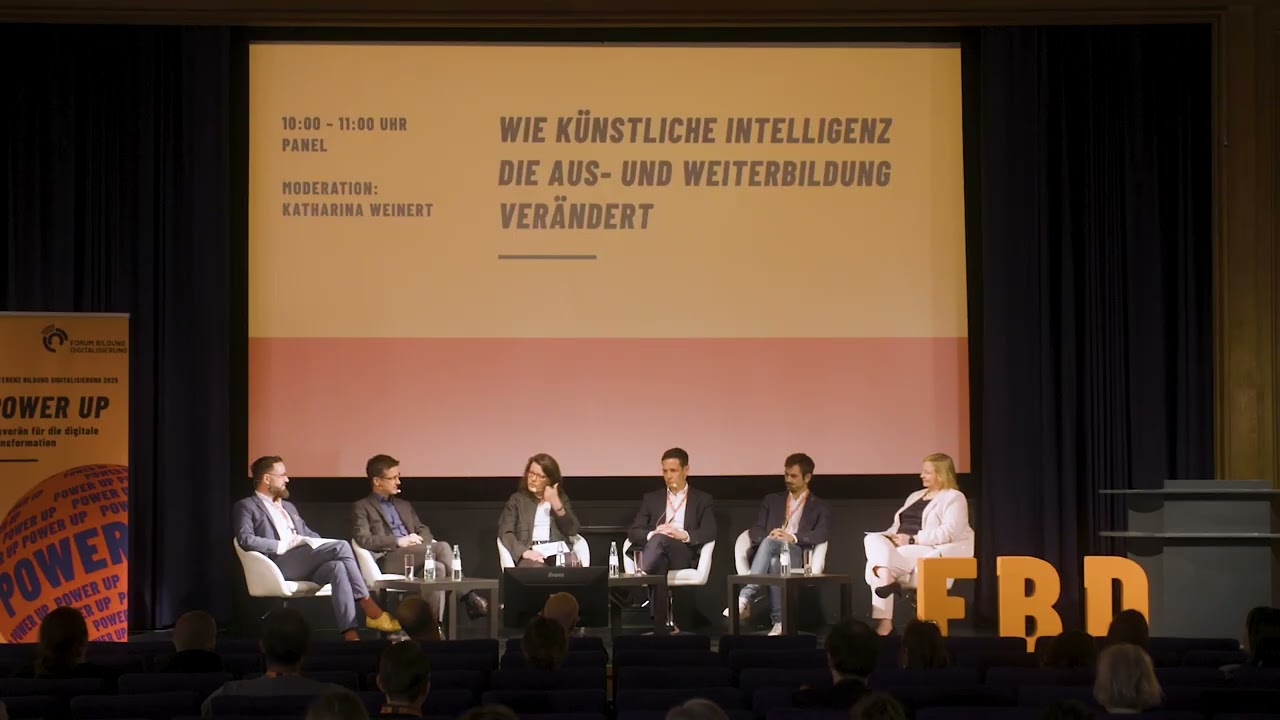 #KonfBD25: Wie Künstliche Intelligenz die Aus- und Weiterbildung verändert