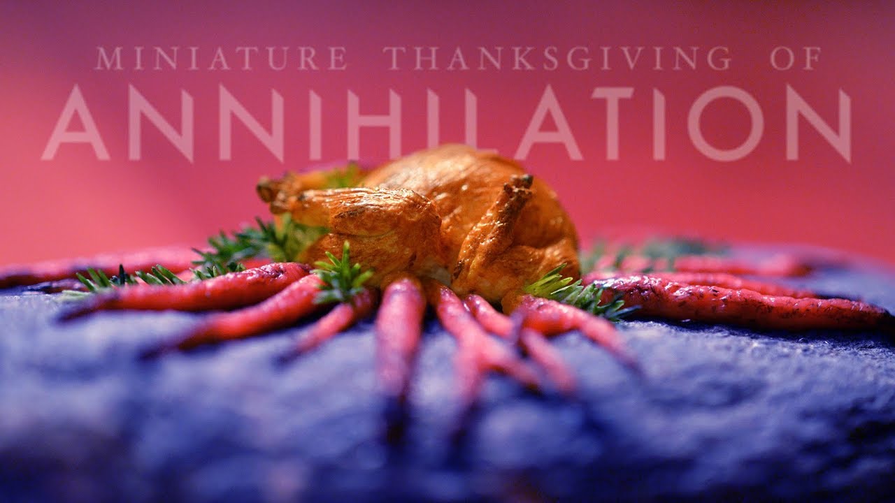THANKSGIVING MEAT/ INSPIRED BY ANNIHILATION • miniature • polymer clay tutorial