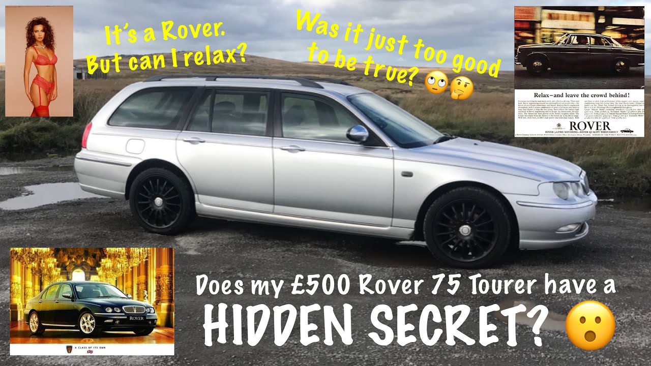 Does my £500 ‘bargain’ Rover 75 Tourer have a hidden secret? 😮🙄🤔