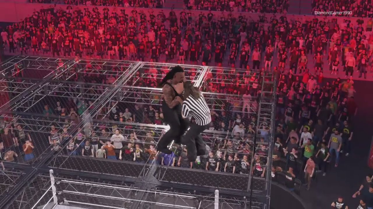 WWE 2K25 The Undertaker vs Triple H Hell in a Cell