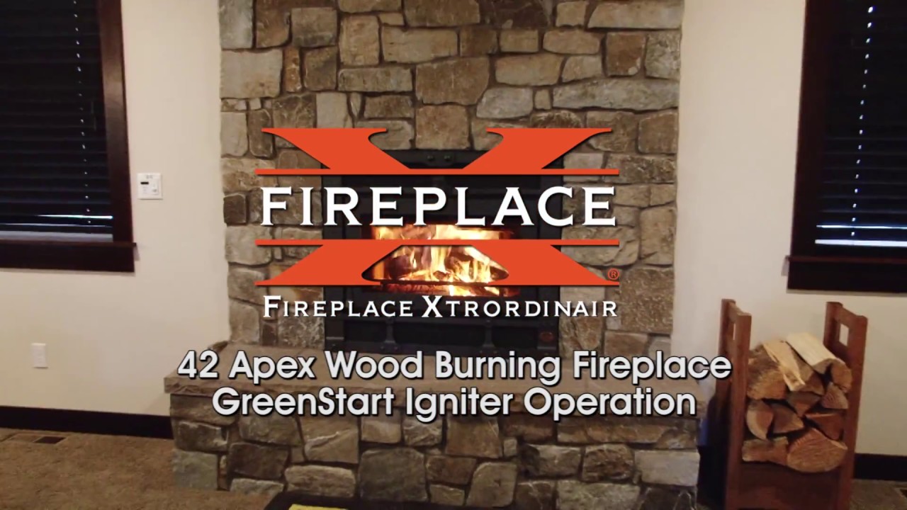 Fireplace Xtrordinair 42 Apex Wood Burning Fireplace