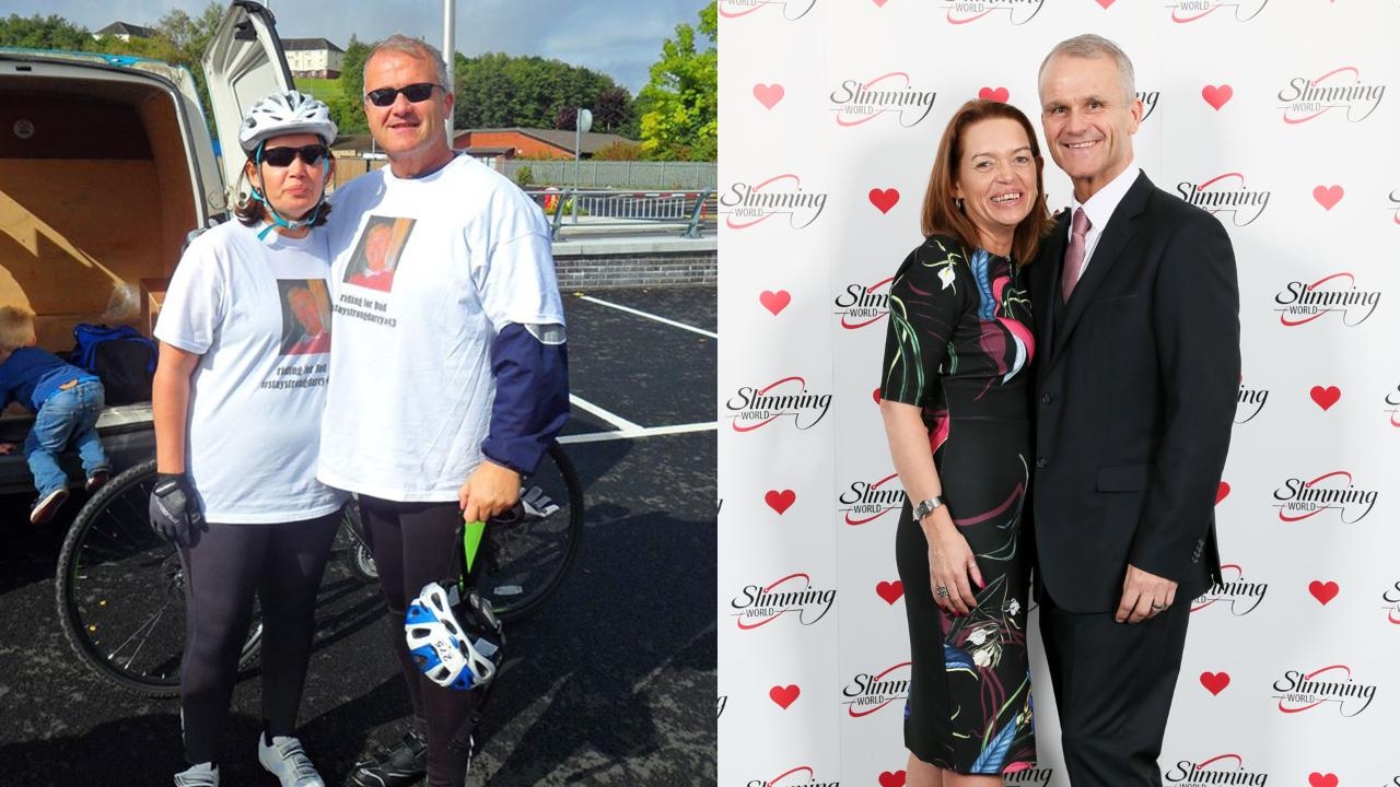 Amanda and Mark lost 10 stone 13lb to become Slimming World's Couple of the Year 2017