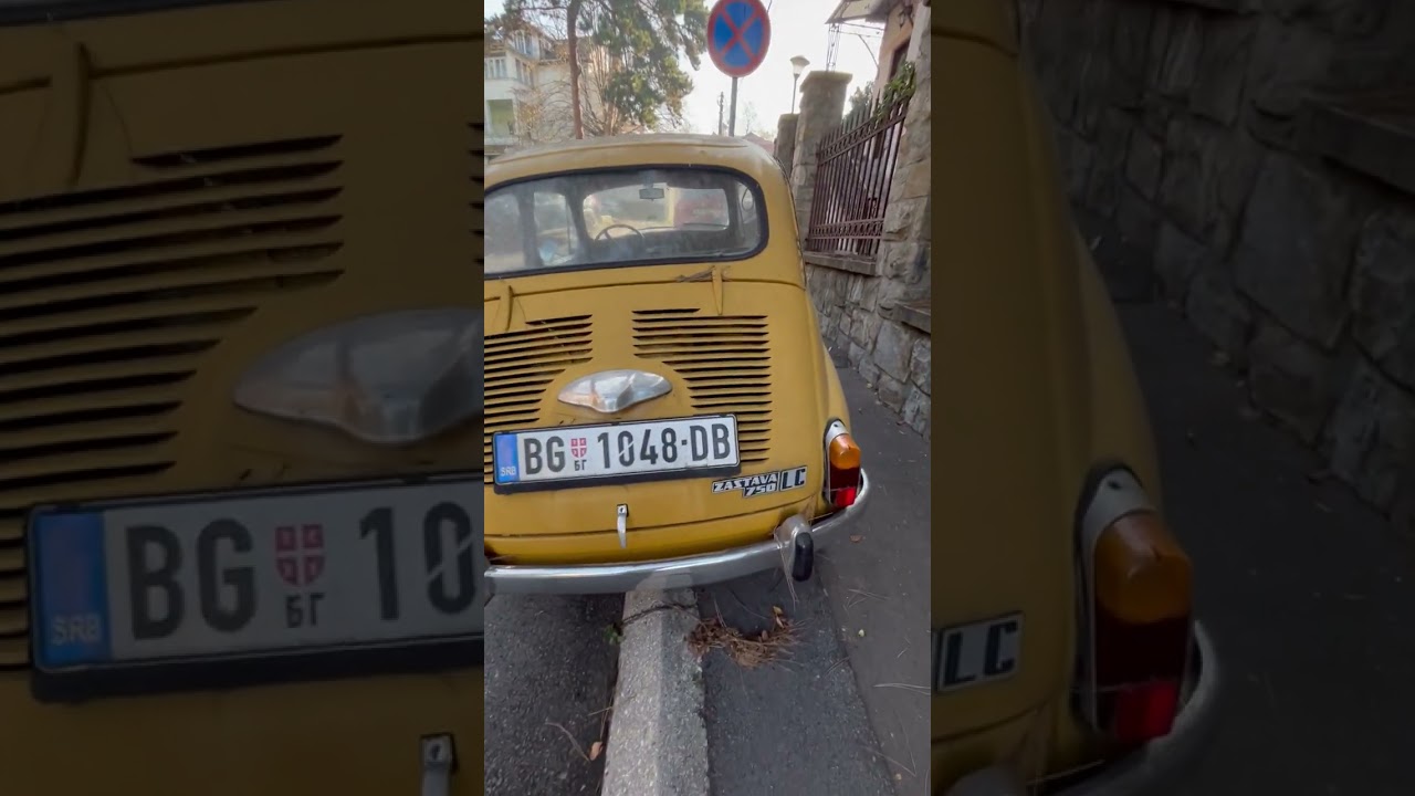 Oldtimer Zastava 750 - antique car from Yugoslavia #zastava #yugo #jugoslavija #serbia #belgrade
