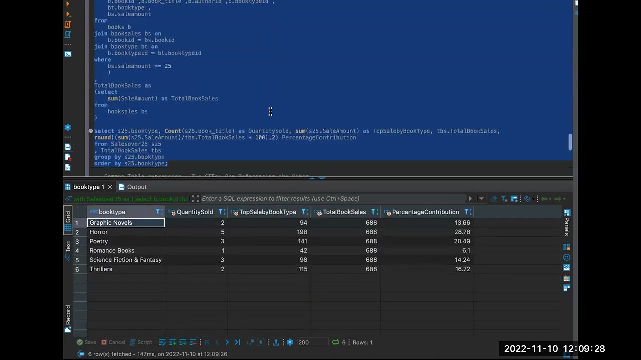 How to write Common Table expression CTE in MySQL, For SQL Developers | Joining CTE's