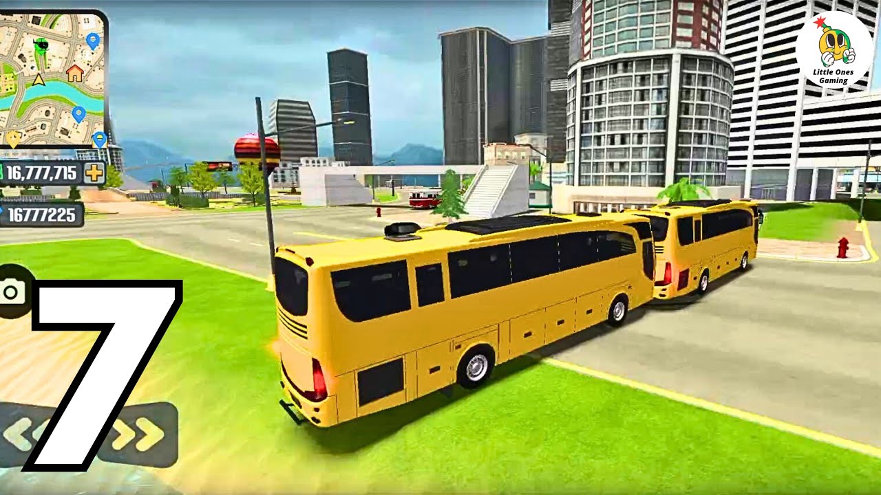 Open City Simulator: Public Transport Bus, ATV Quad Bike, Tesla Truck & Black Premium Car Driving