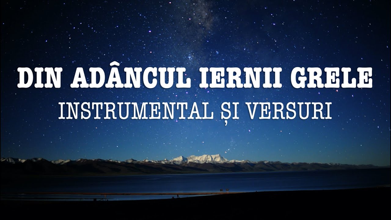 Din adâncul iernii grele - Solvei Annette Larsen // Instrumental & Versuri