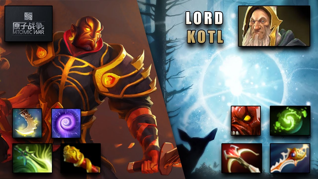 Carry Ember with Carry Io [Dota 2 Atomic War]