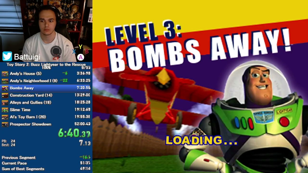 Toy Story 2 - 100% (PC) Speedrun in 50:01