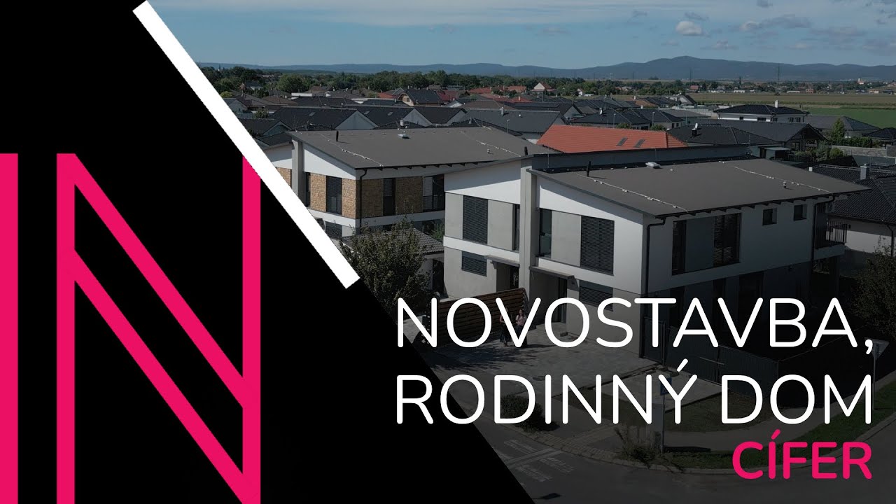 Novostavba, 5-izbov&yacute; rodinn&yacute; dom s terasou, C&iacute;fer \ NOBLEUM realitn&aacute; kancel&aacute;ria