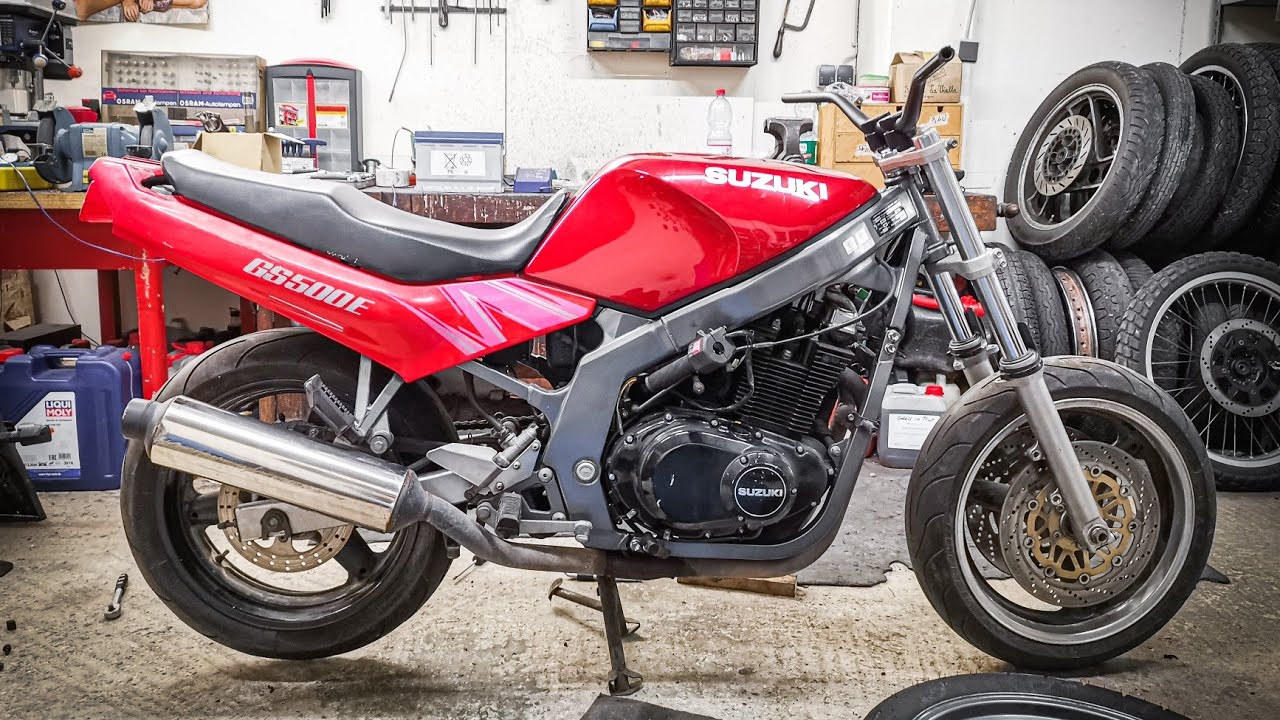 SUZUKI GS 500 Superbike Project Ep1 