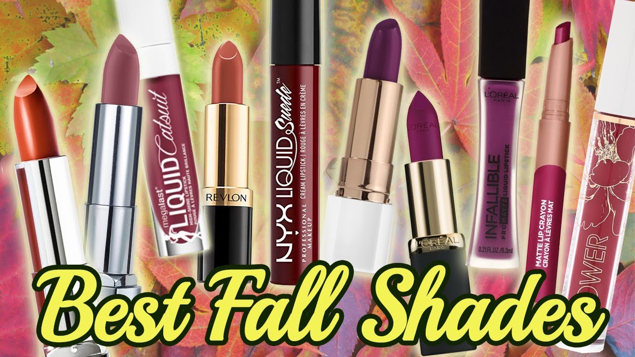 Gorgeous Drugstore Lipsticks to Try for Fall | 2020 | Berries, Wines, Browns