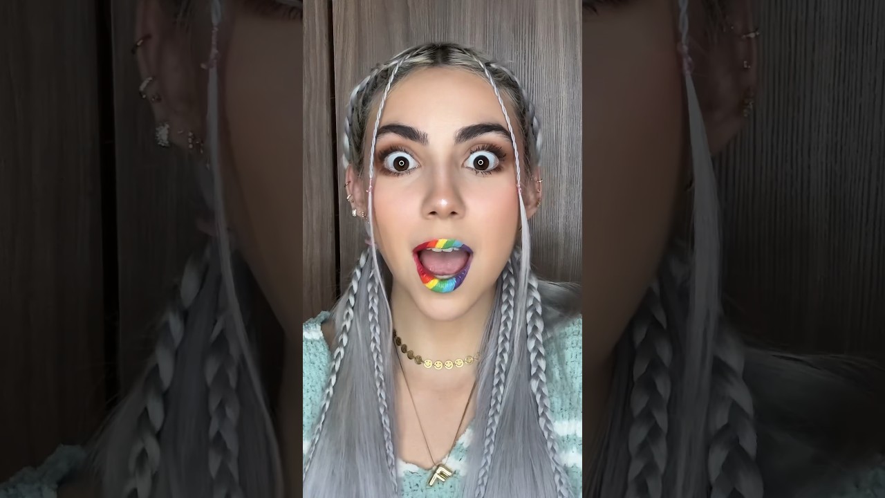 Mezclando labiales😳🏳️&zwj;🌈 #maquillaje