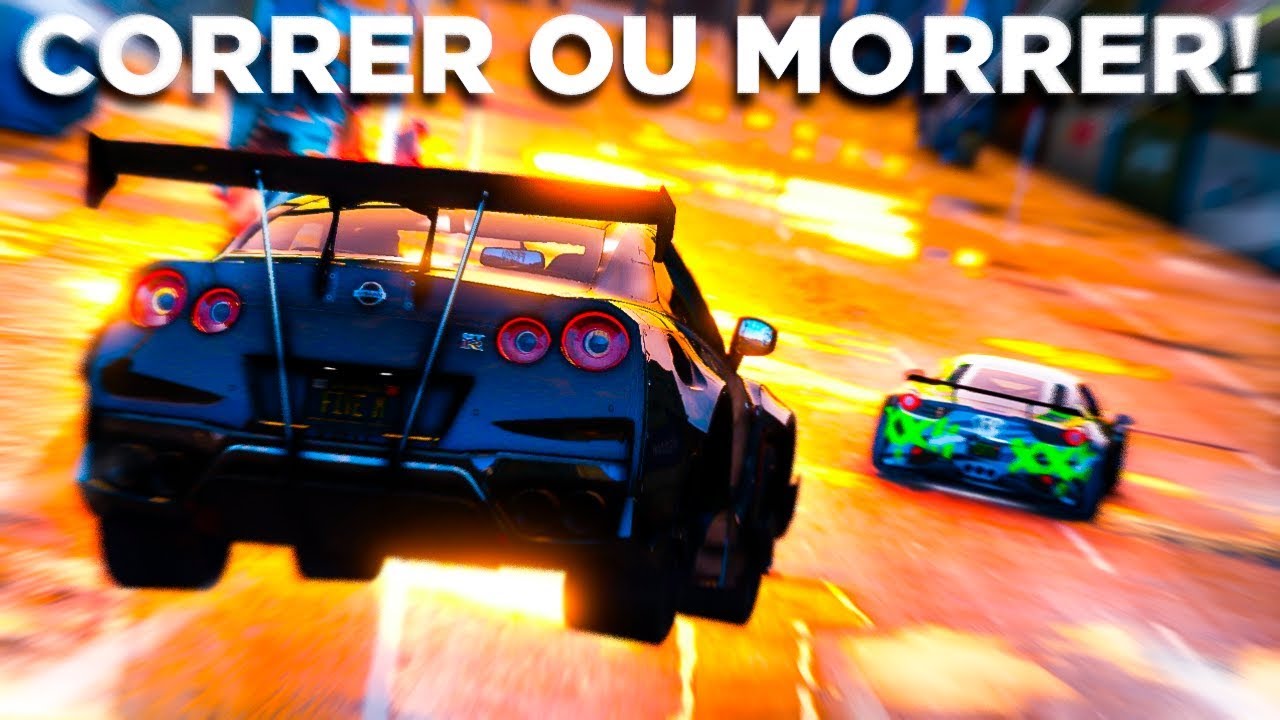 GTA V : VIDA DE JOVEM | CORRER OU MORRER! ESTÁ CHEGANDO A HORA! | EP#98