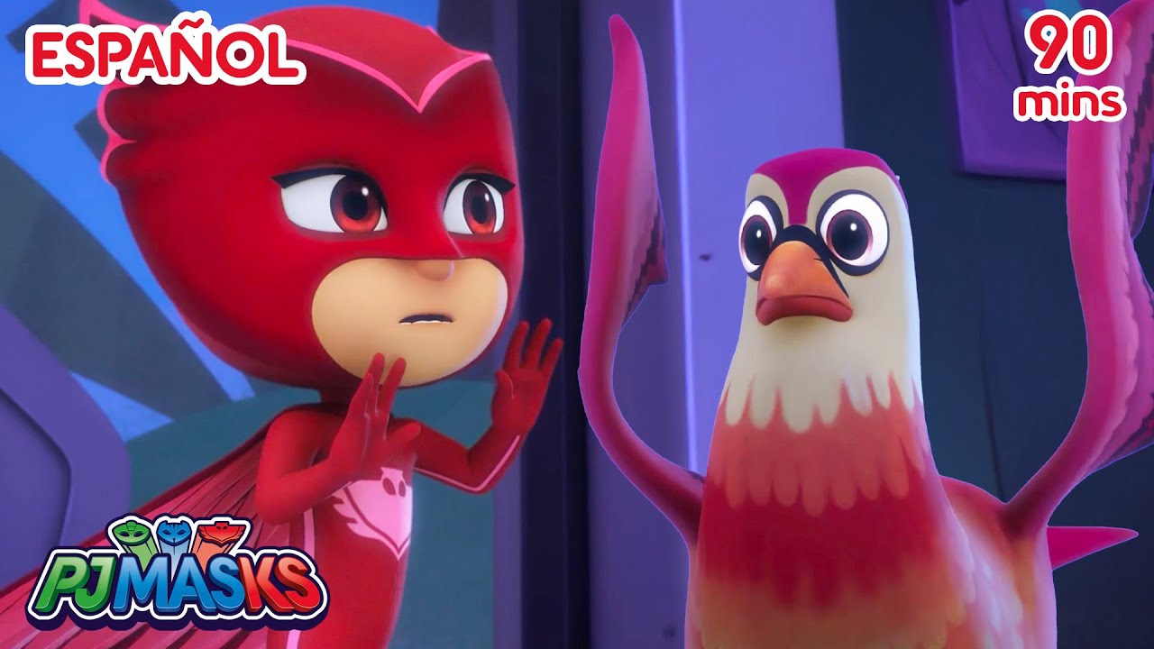 La nueva mascota de Buhíta 🐓 Heroes en Pijamas en Español | Dibujos animados #pjmasksespañol