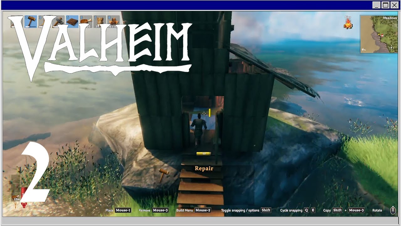 Migzz - Valheim #2 BUILDING A HOME