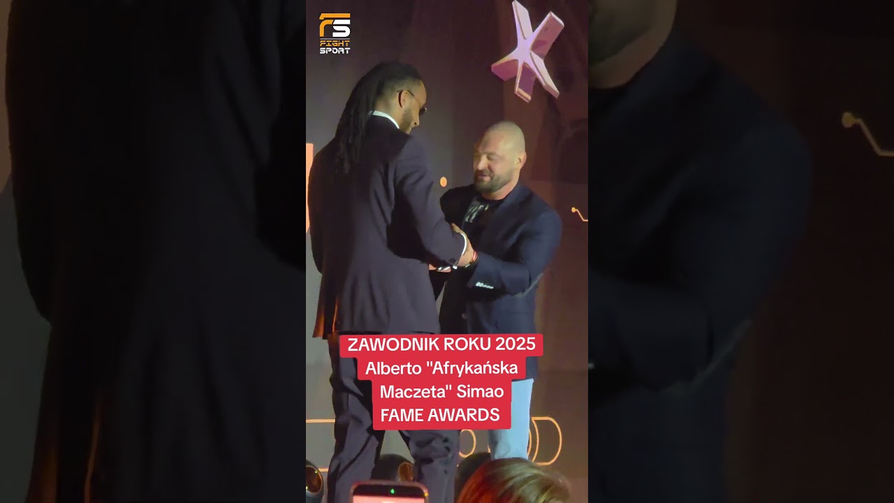 AFRYKAŃSKA MACZETA CZYLI ALBERTO SIMAO ZAWODNIKIEM ROKU PODCZAS FAME AWARDS 2025