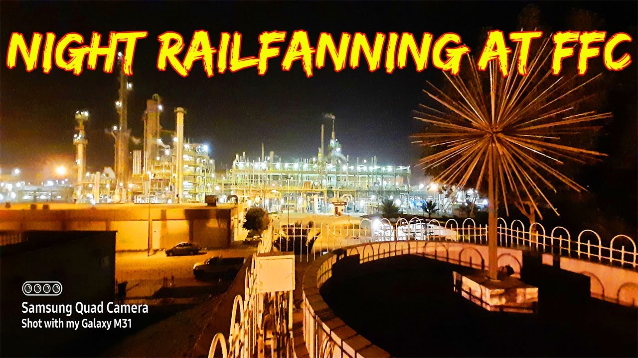 Night Railfanning At FFC Sadiqabad || Pakistan Railways