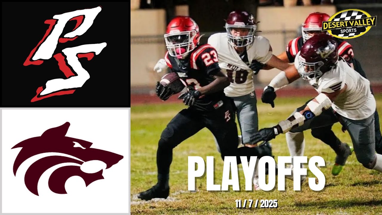CIF SS FOOTBALL PLAYOFFS 2025: PALM SPRINGS VS CLAREMONT 11/7/25
