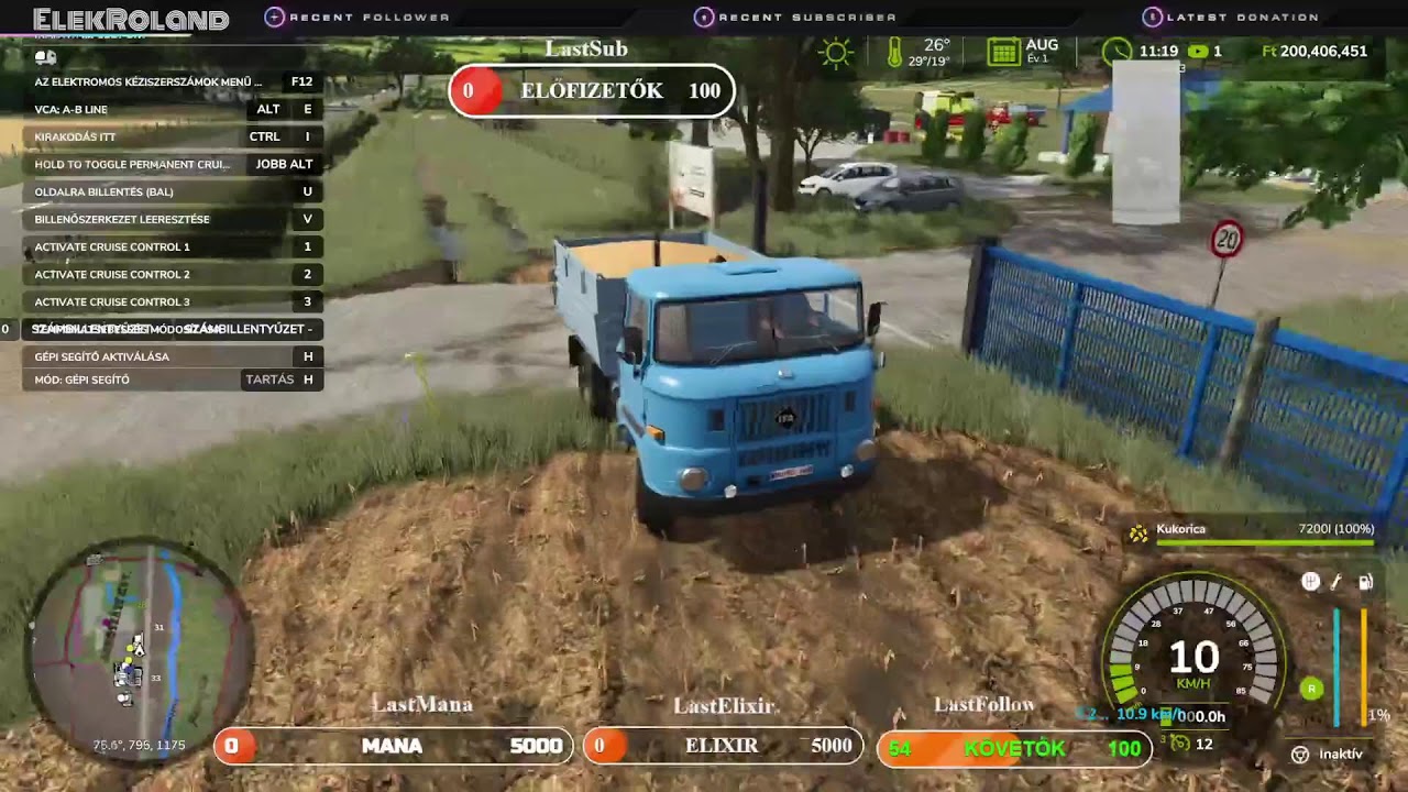 Fs 25 Agroszász map teszt