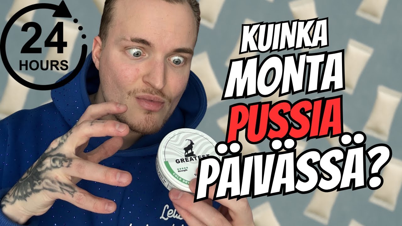 Paljonko k&auml;yt&auml;n nikotiinia P&Auml;IV&Auml;SS&Auml; ?