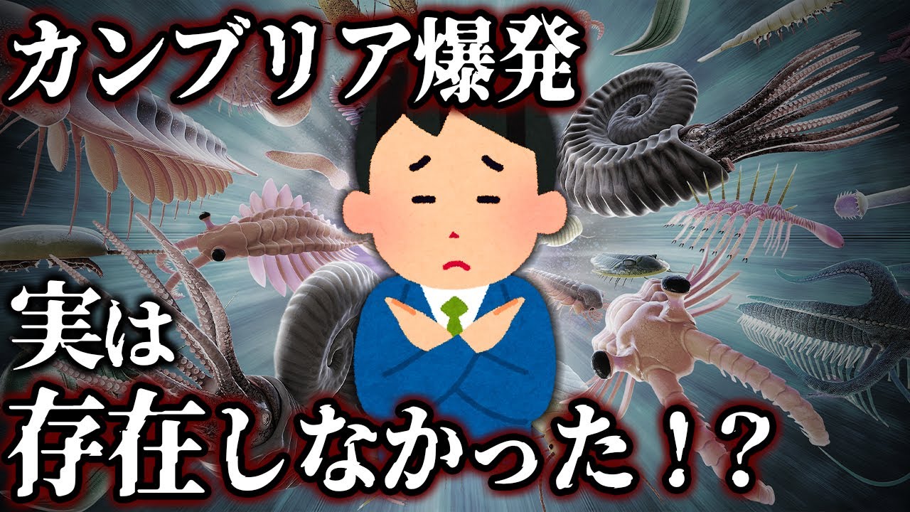 【ゆっくり解説】生物は爆発的進化をしていなかった！？カンブリア爆発の真相