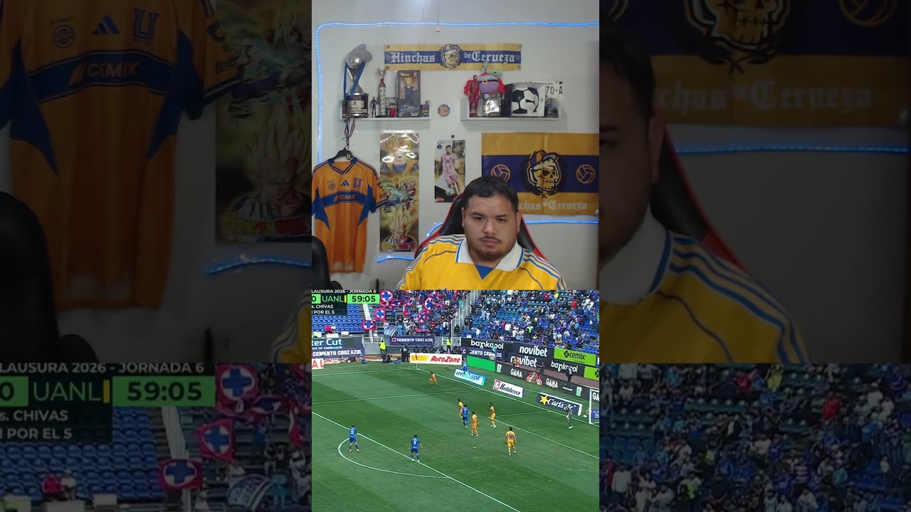Какой танец в исполнении Круз Асуль! #CruzAzul #Tigres #LigaMX #Reaction #MexicanFootball #tigres...