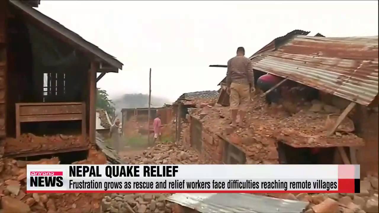 Frustration grows over pace of relief efforts in Nepal   네팔 업데이트： 구조의 손길 절실， 사망자