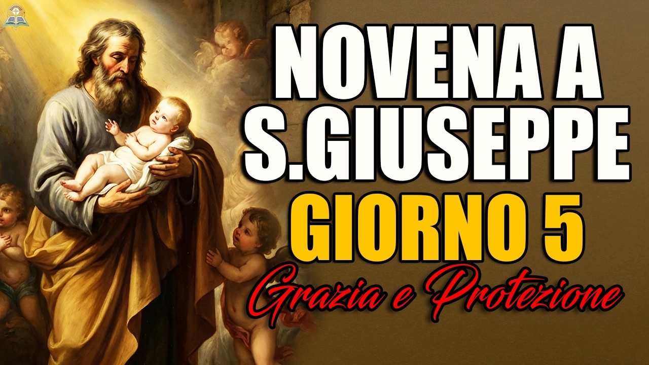 NOVENA A SAN GIUSEPPE ✟ Giorno 5 | Potente Preghiera per una Grazia e Protezione