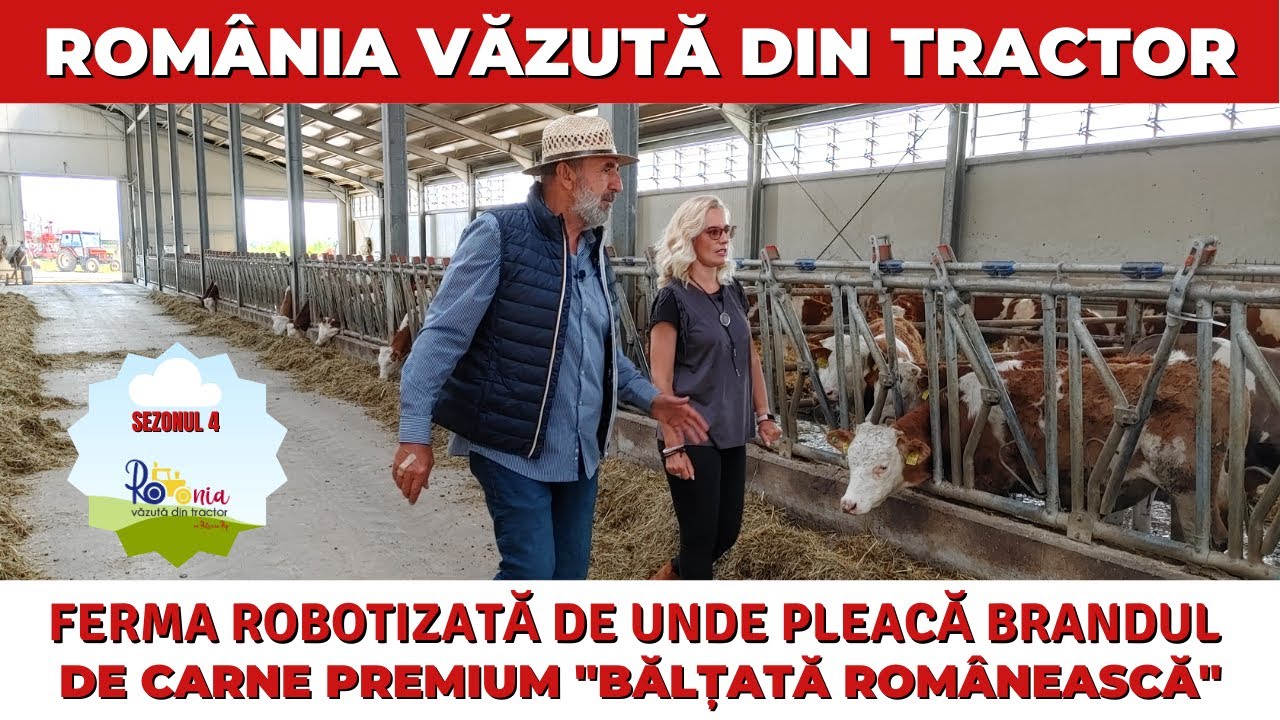 Ferma robotizată la brandul de carne premium 