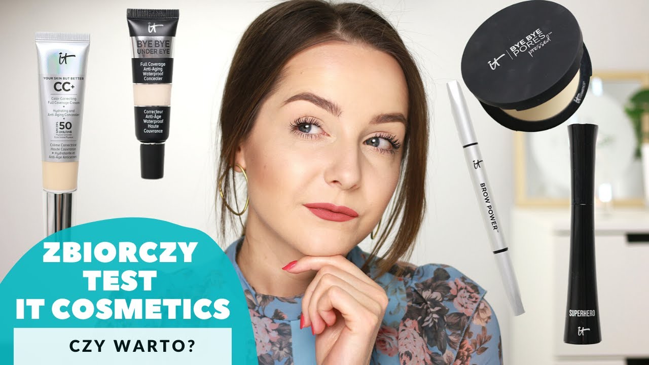 IT Cosmetics - MARKA WARTA UWAGI? TESTUJĘ CAŁY DZIEŃ | Milena Makeup