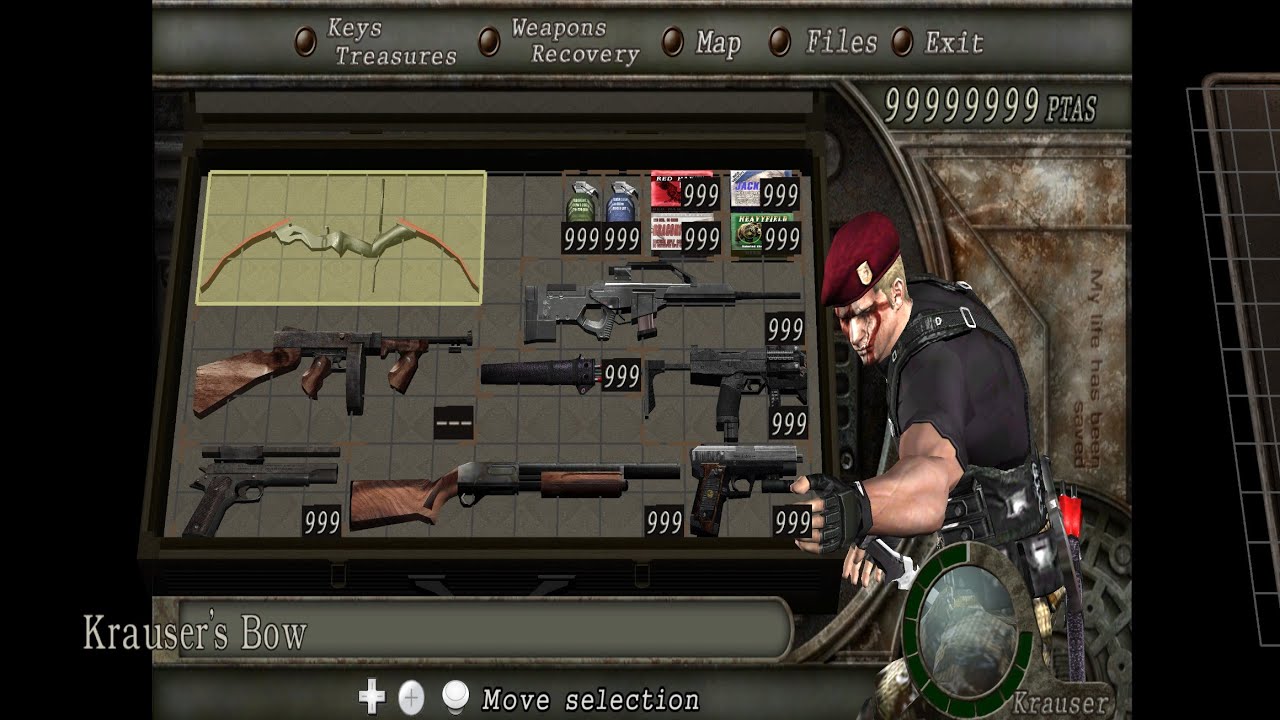 Resident Evil 4 Wii mod weapon instant modifier Dolphin emulator Android