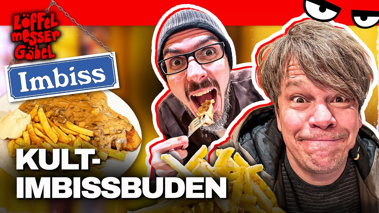 Kult oder KATASTROPHE? Hamburgs berühmteste Imbisse im Test! | LÖFFEL MESSER GÄBEL