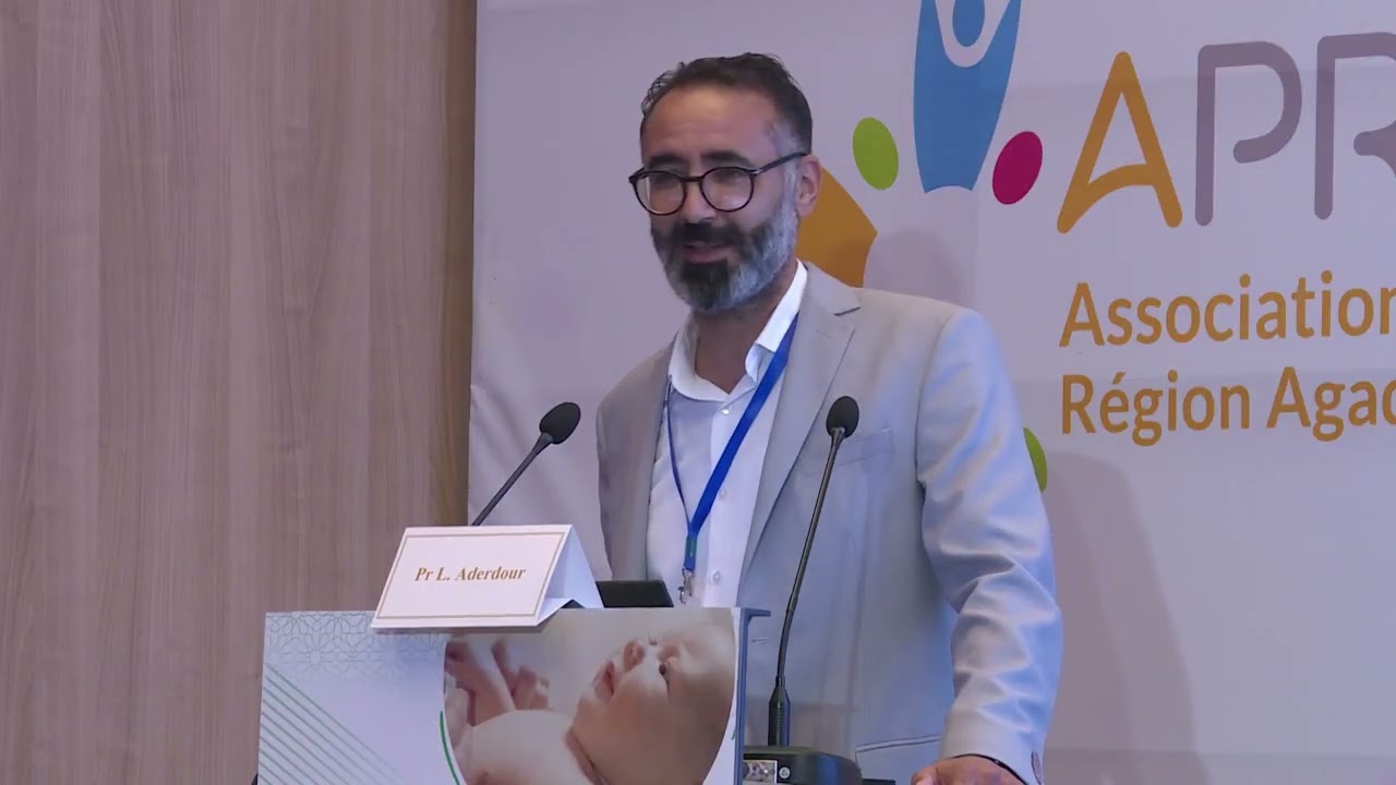 Pr L.Aderdour: Importance d'une approche globale du diagnosticprécoce de la surdité:rôle du pédiatre