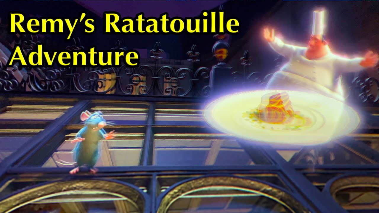 Remy's Ratatouille Adventure FULL RIDE POV - Disney World DARK RIDE at Epcot France 2022