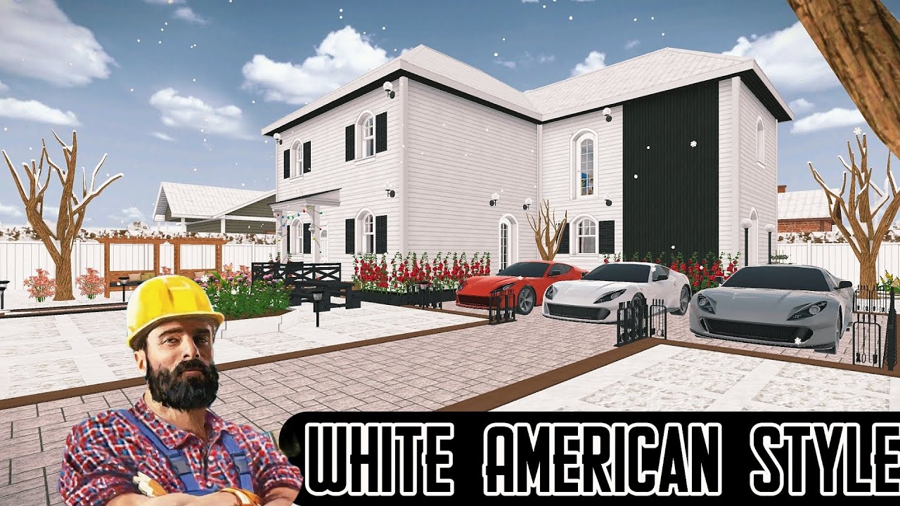 White American Style in House Flipper Mobile Decoration 172