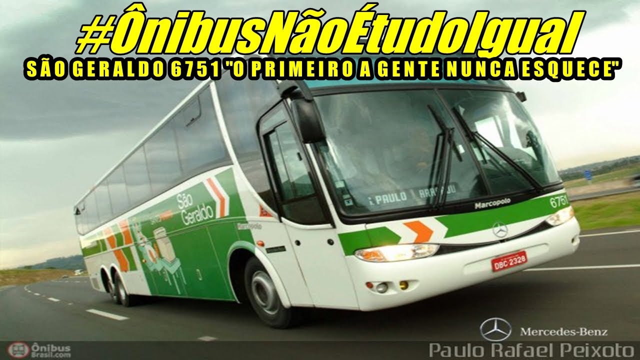 #ÔnibusNãoÉtudoIgual | SÃO GERALDO 6751 