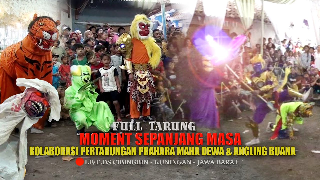 PERTARUNGAN SERU KOLABORASI BUROK MAHA DEWA & ANGLING BUANA | LIVE.DS.CIBINGBIN - KUNINGAN