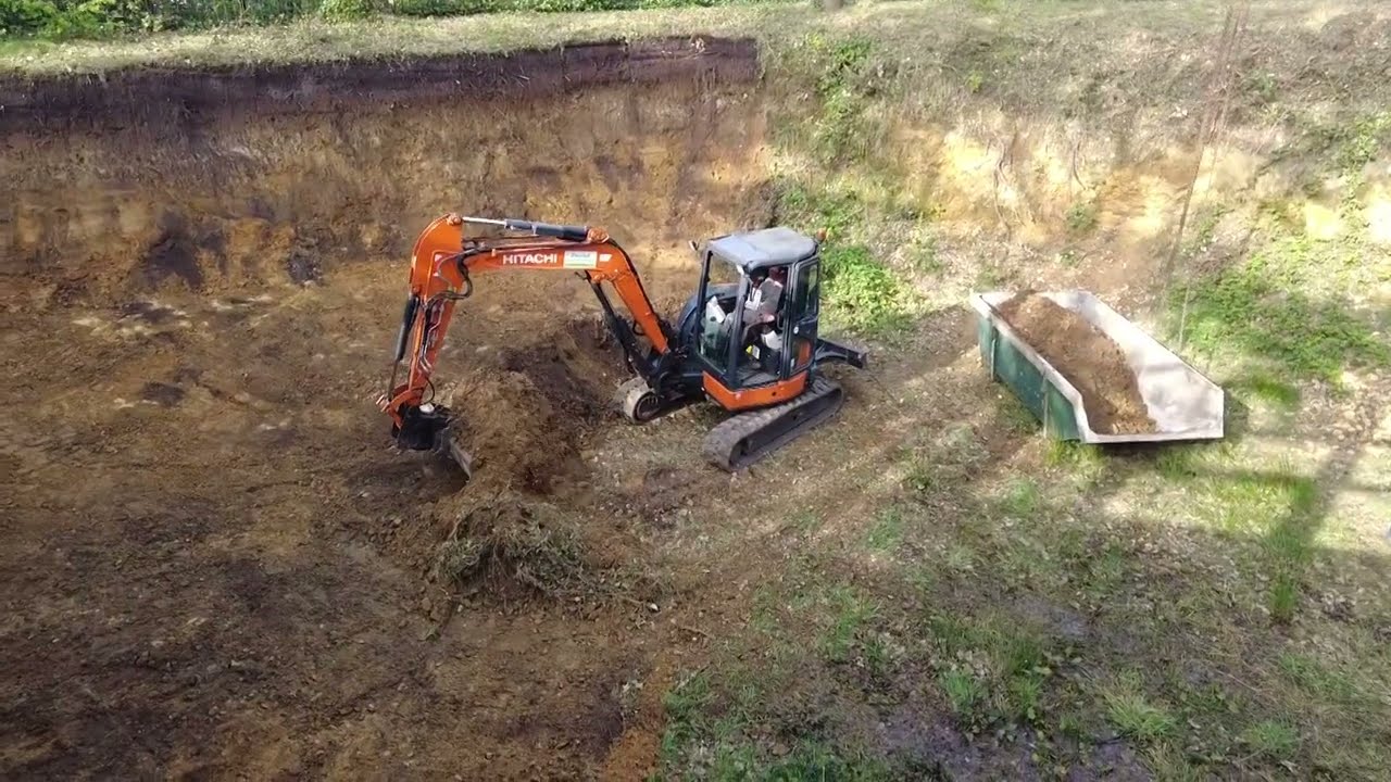 Grote schoonmaak van de Staringgroeve te Losser