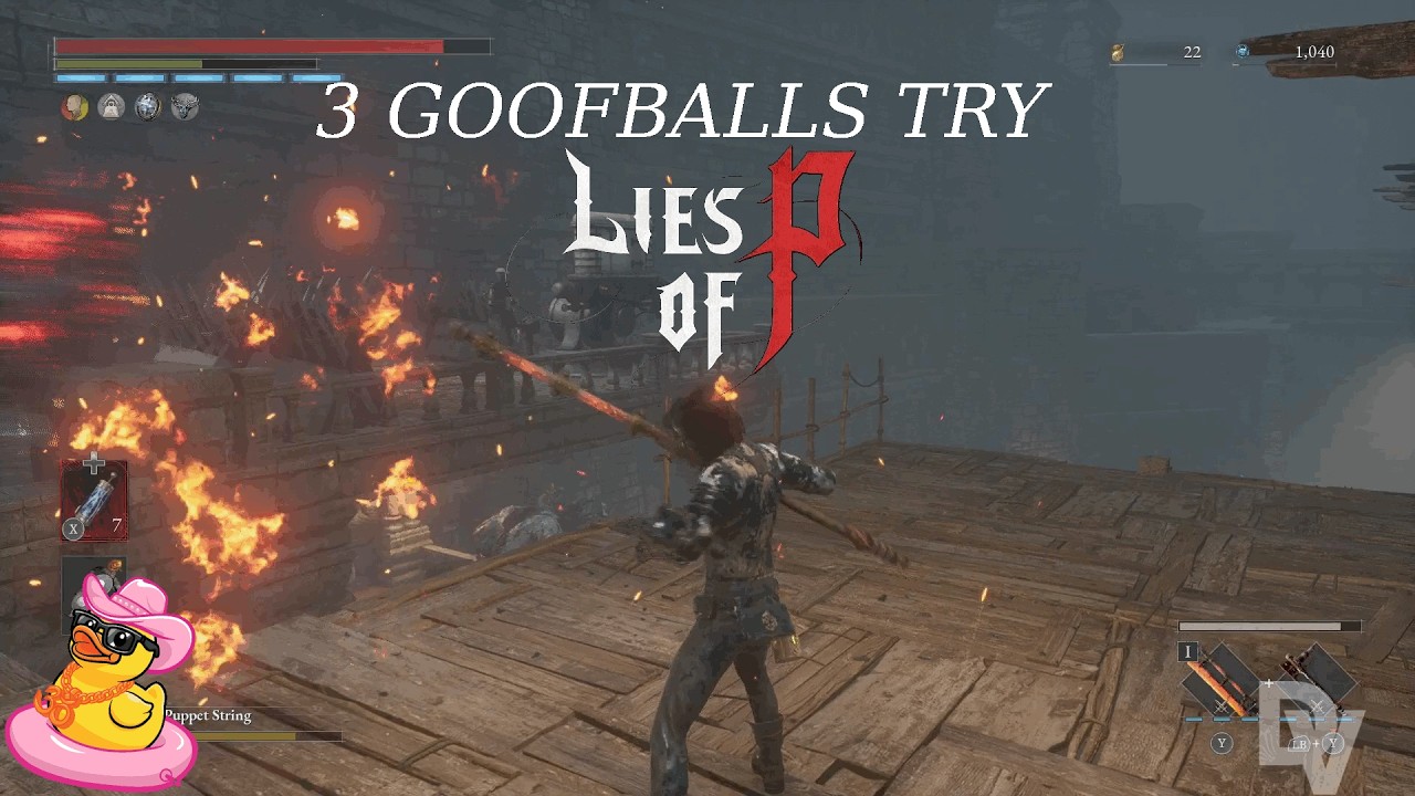 3 Goofballs try Lies of P - Episode 36 - That Wasn't Bad