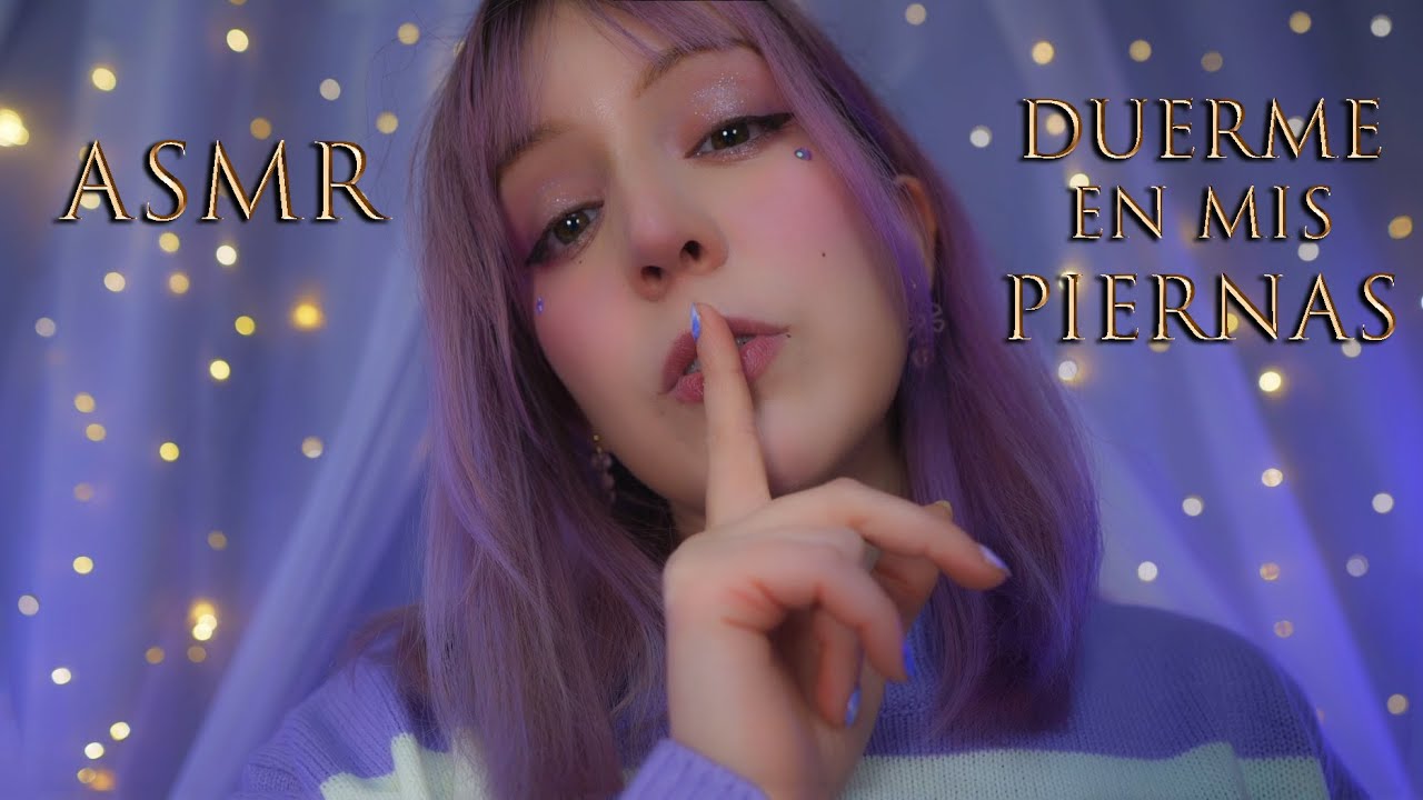 ⭐ASMR Duerme en mis Piernas💤 Te CUIDO mientras lloras | Roleplay Contenci&oacute;n Emocional [Sub]