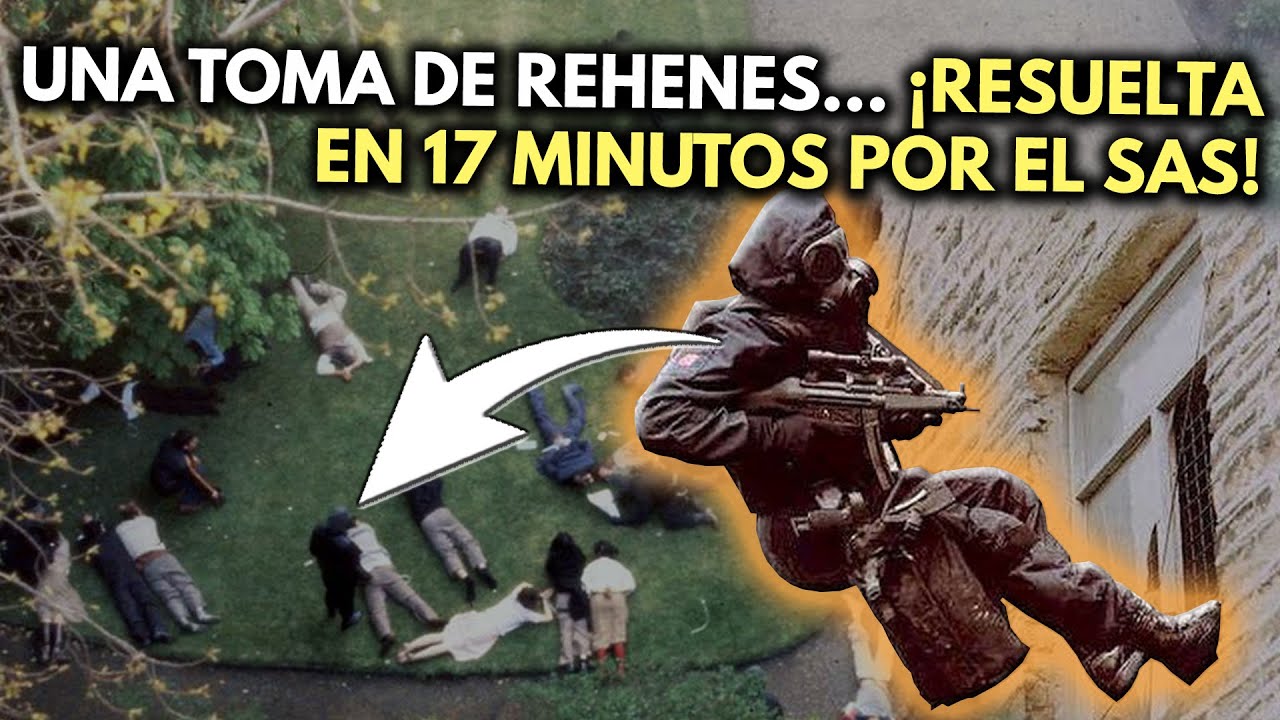 La exitosa MISIÓN TELEVISADA del SAS en la embajada iraní de Londres | Operación Nimrod