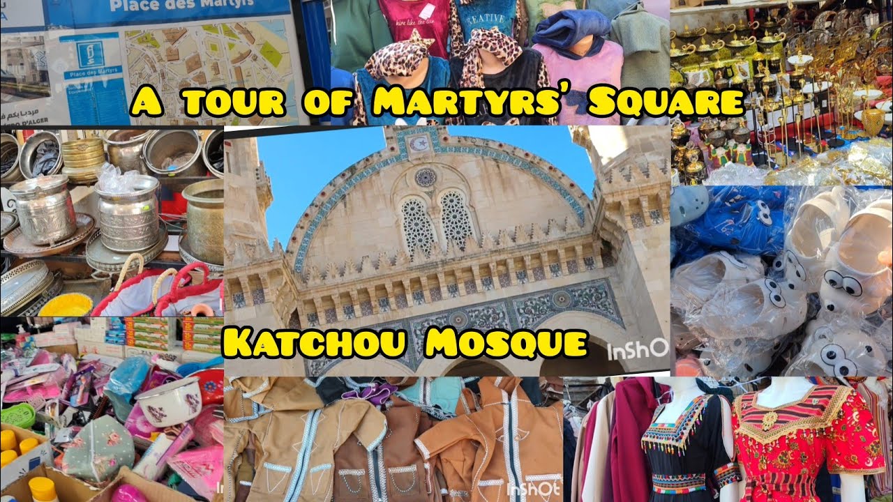 A sightseeing tour of Martyrs' Square in Algiers, the capital, as preparations for Ramadan begin. 