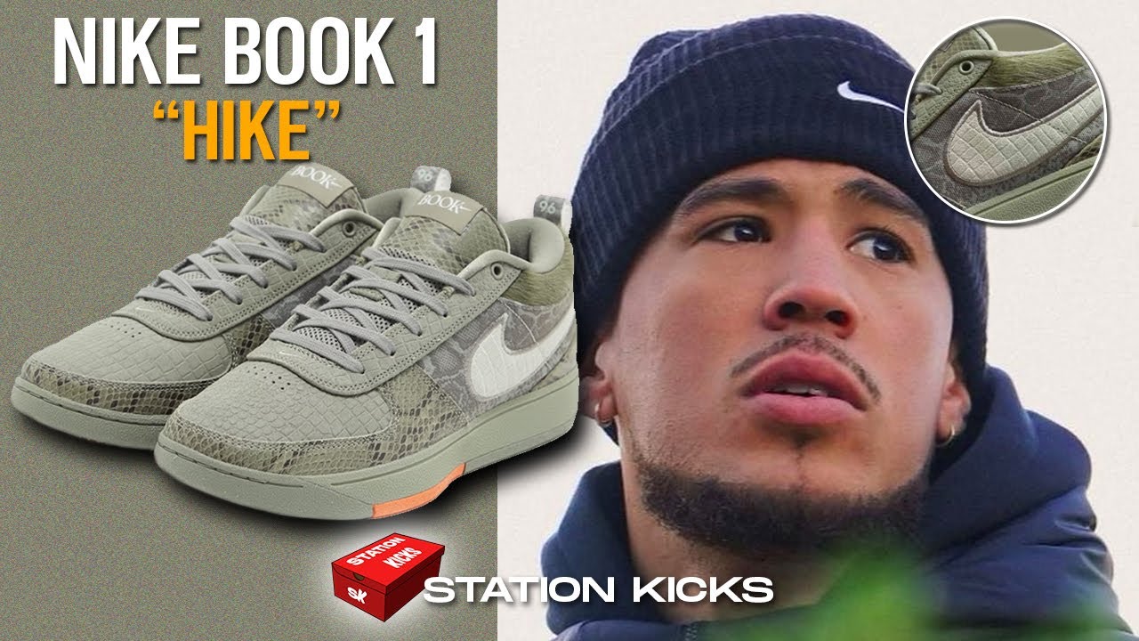 FIRST LOOK: NIKE BOOK 1 &ldquo;HIKE&rdquo; 🐊 RELEASES APRIL 2024 | STATION KICKS
