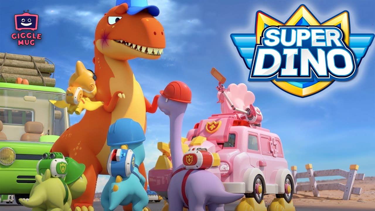 Stubborn Mr. Al | SUPER DINO (14-Minute Cartoon for Kids!)