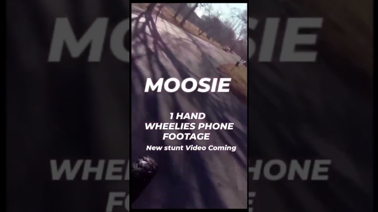 CHICAGO BIKELIFE 1 HAND PHONE WHEELIES NEW STUNT VIDEO COMING MOOSIEMAN FREESTYLE