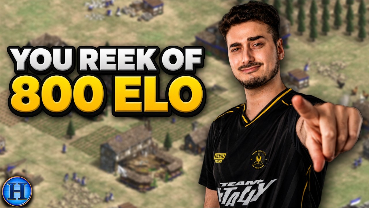 Talented Player Held Back by Filthy 800 Elo Habits | AoE2 Coaching