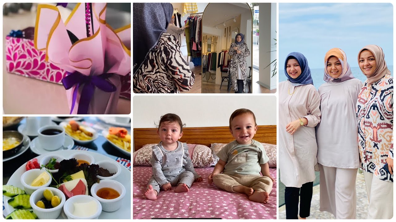 3 BACI GEZDİK 🌺 ALIŞVERİŞ YAPTIK 😘 SÜMEYYE VE ALPASLAN 🌸 ALMANYADAN BİR KOLİ HEDİYE 🎁