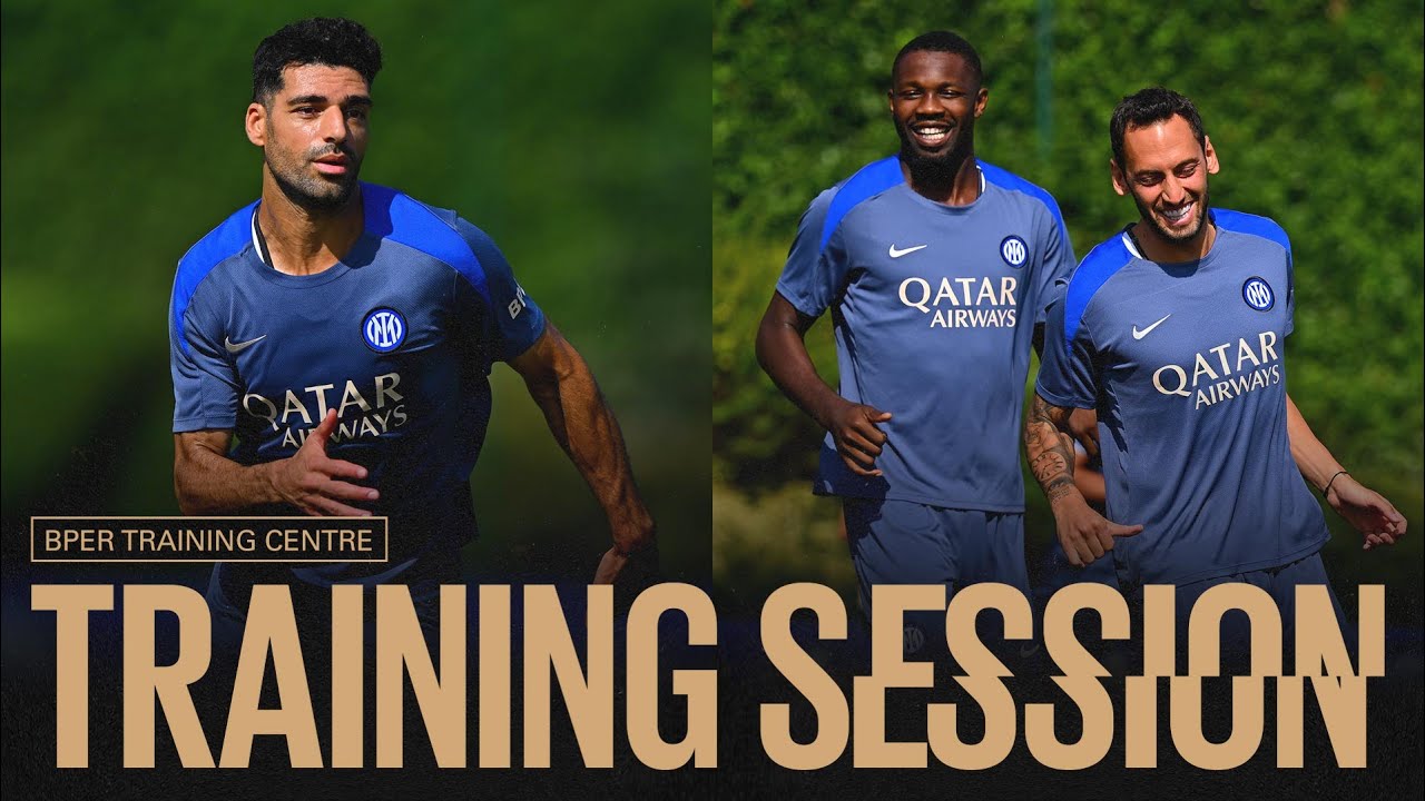 3️⃣ GIORNI A INTER-LECCE | TRAINING SESSION 🏃
